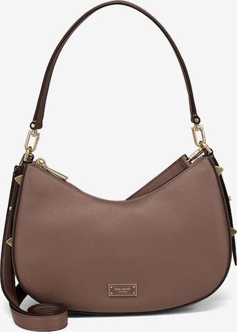 Borsa a spalla 'Liv' di Kate Spade in marrone: frontale