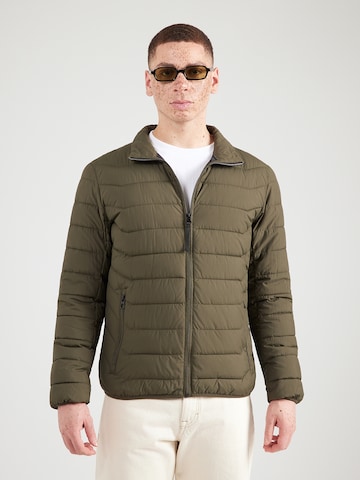 Veste mi-saison LERROS en vert : devant