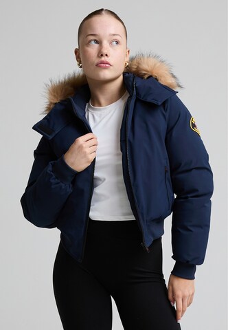 Zavetti Canada Tussenjas 'Arabella' in Blauw: voorkant