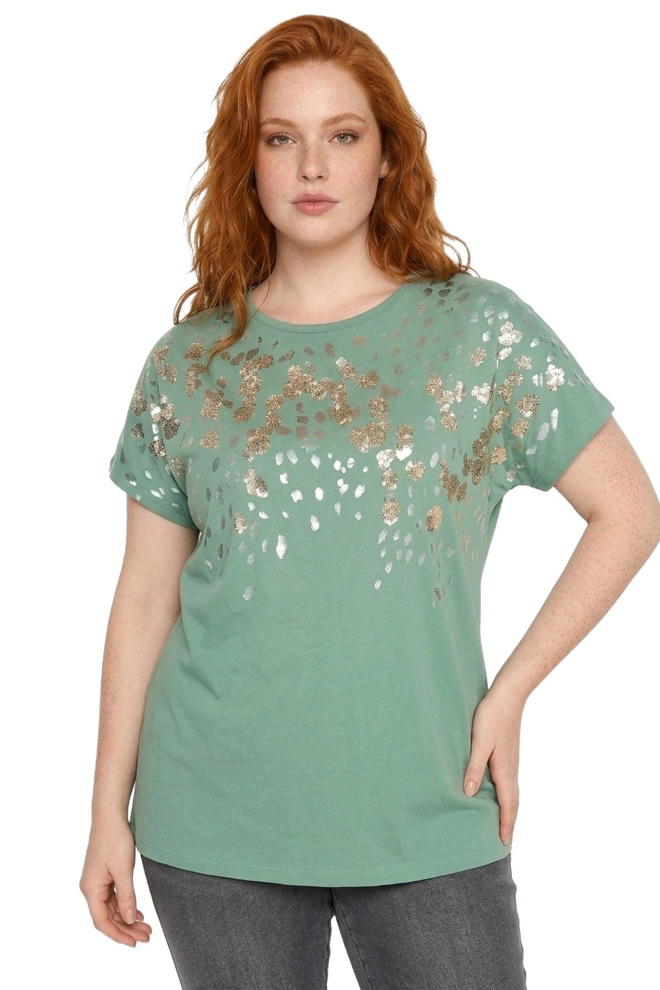 T-shirt Shape Of You en vert : devant