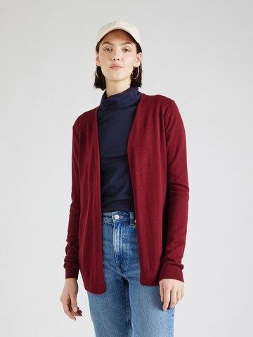 s.Oliver Knit Cardigan in Red: front