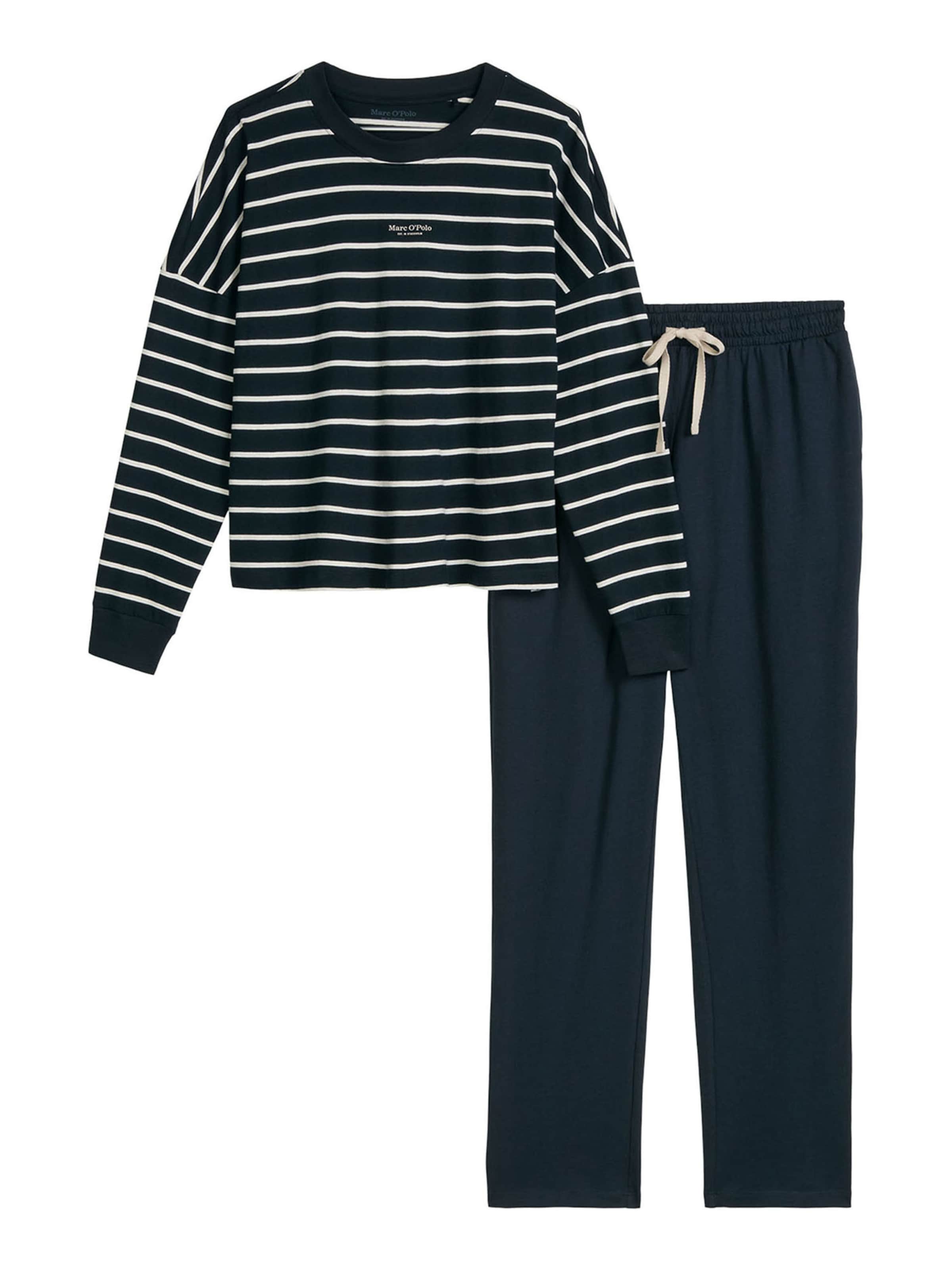 Pyjama ' Mix N Match ' Marc O'Polo en bleu : devant