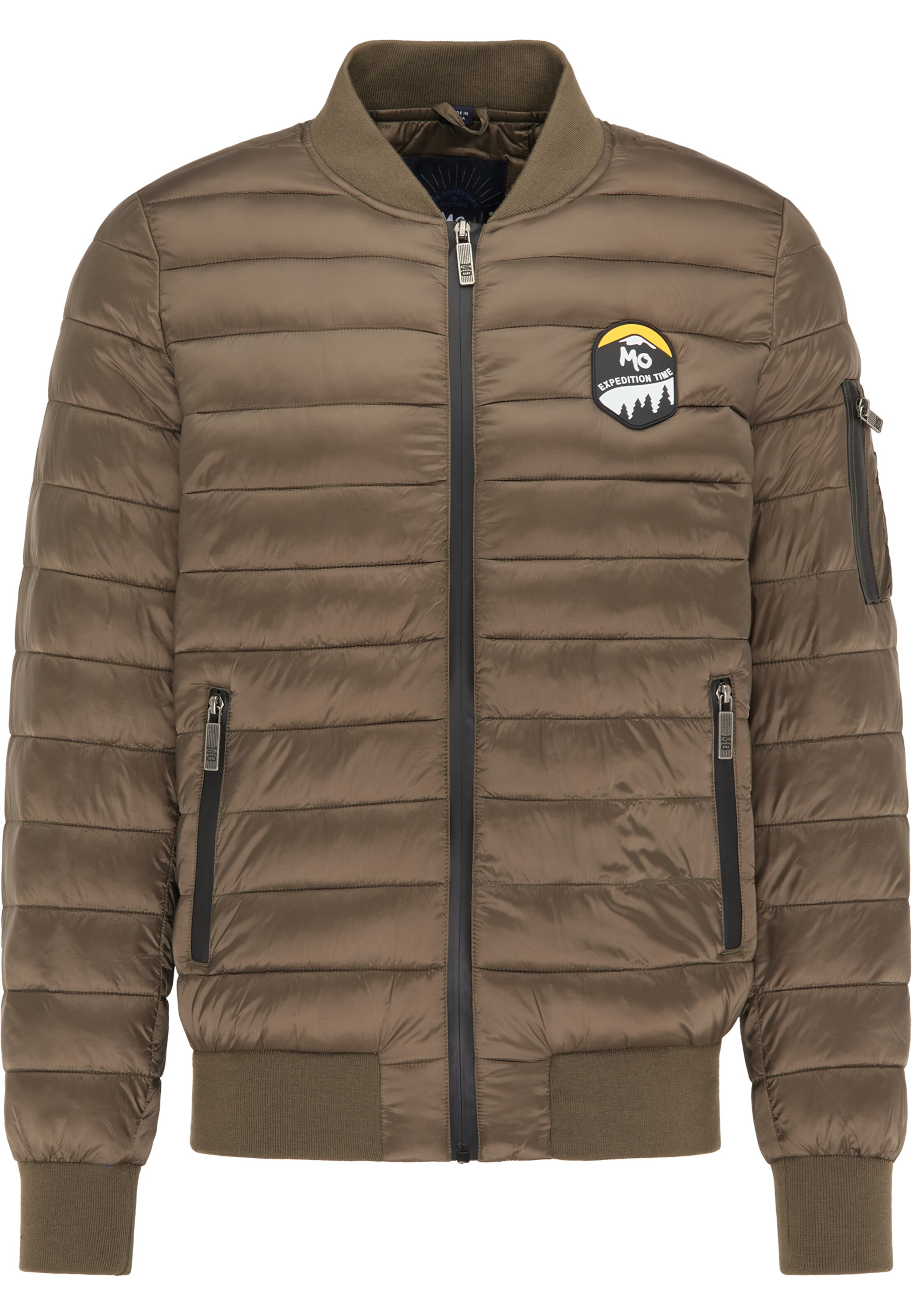 MO Демисезонная куртка в Зеленый: спереди