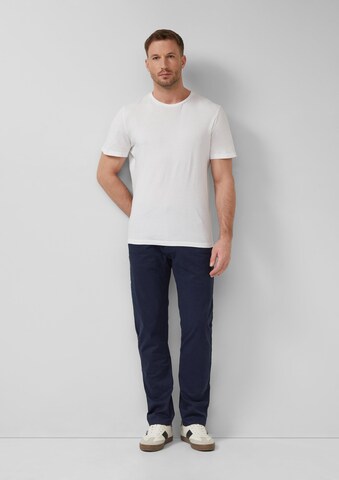 Regular Pantalon chino ' DENVER ' s.Oliver en bleu : devant