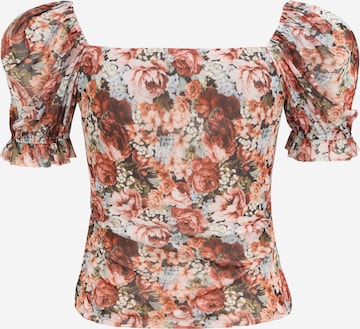 River Island - Blusa em mistura de cores