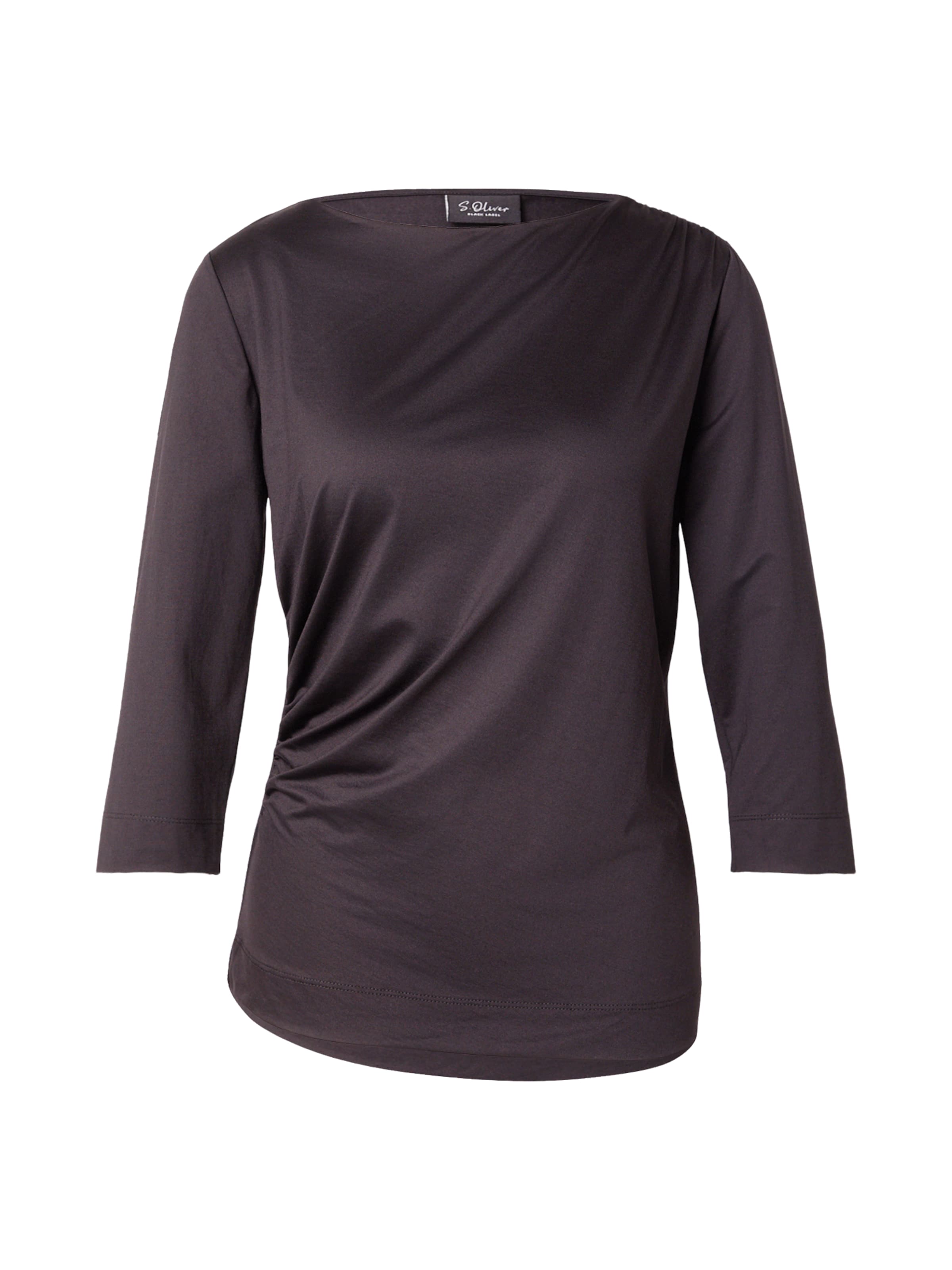 s.Oliver Shirt in Black: front
