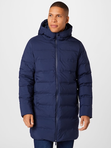 Casual Friday Winter Coat 'Osvald' in Blue: front