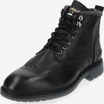 Bottines à lacets 'Tocchetto' PANTOFOLA D'ORO en noir : devant