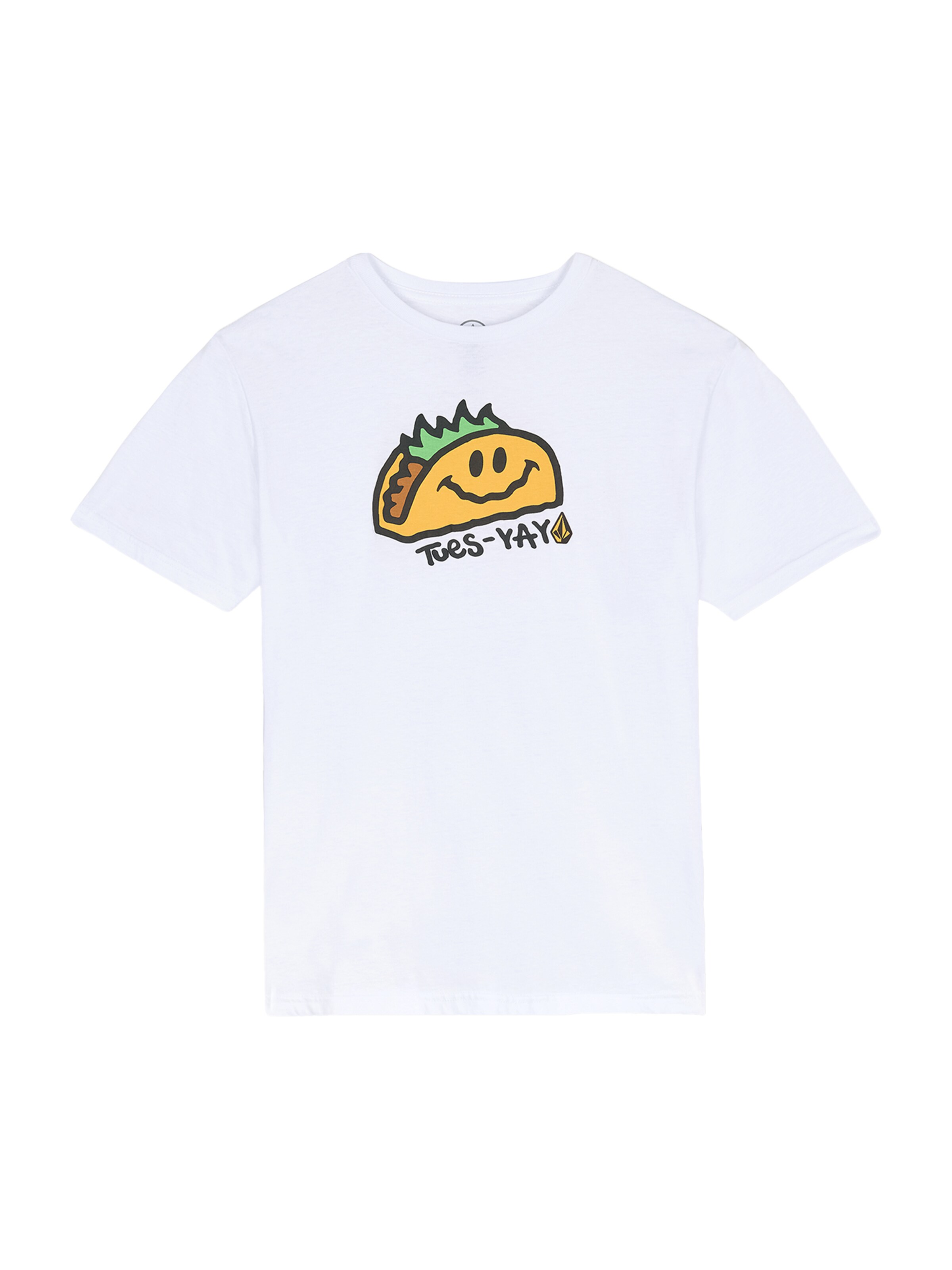 T-Shirt 'Voltaco' Volcom en blanc : devant