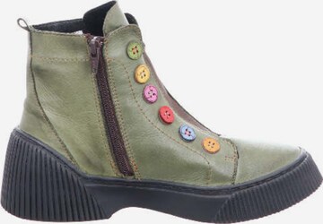Gemini Ankle Boots in Green