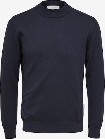 SELECTED Sweater 'ROBERT' in Blue: front