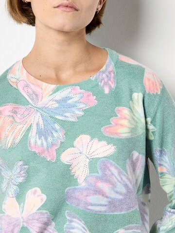 Apricot Pullover in Grün