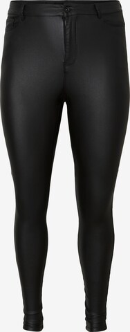 Skinny Pantaloni 'Lora' di Vero Moda Curve in nero: frontale