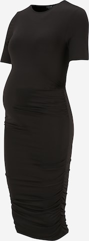 Pieces Maternity Φόρεμα 'NALA' σε μαύρο: μπροστά
