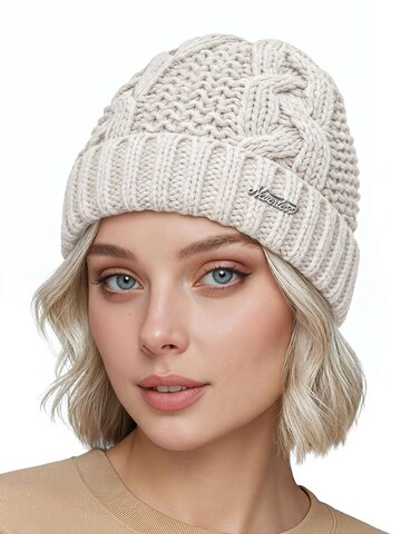Neverless Beanie 'Model 36937' in White