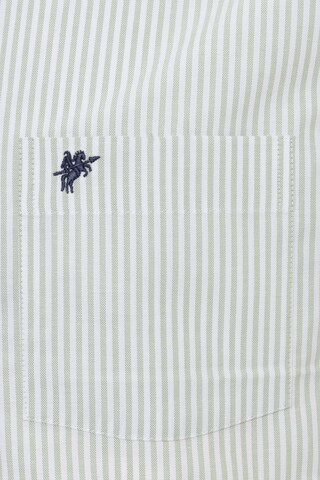 DENIM CULTURE Средняя посадка Рубашка 'IAN' в Зеленый