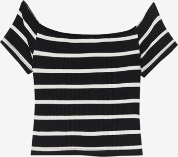 Pull&Bear T-Shirt in Schwarz: predná strana