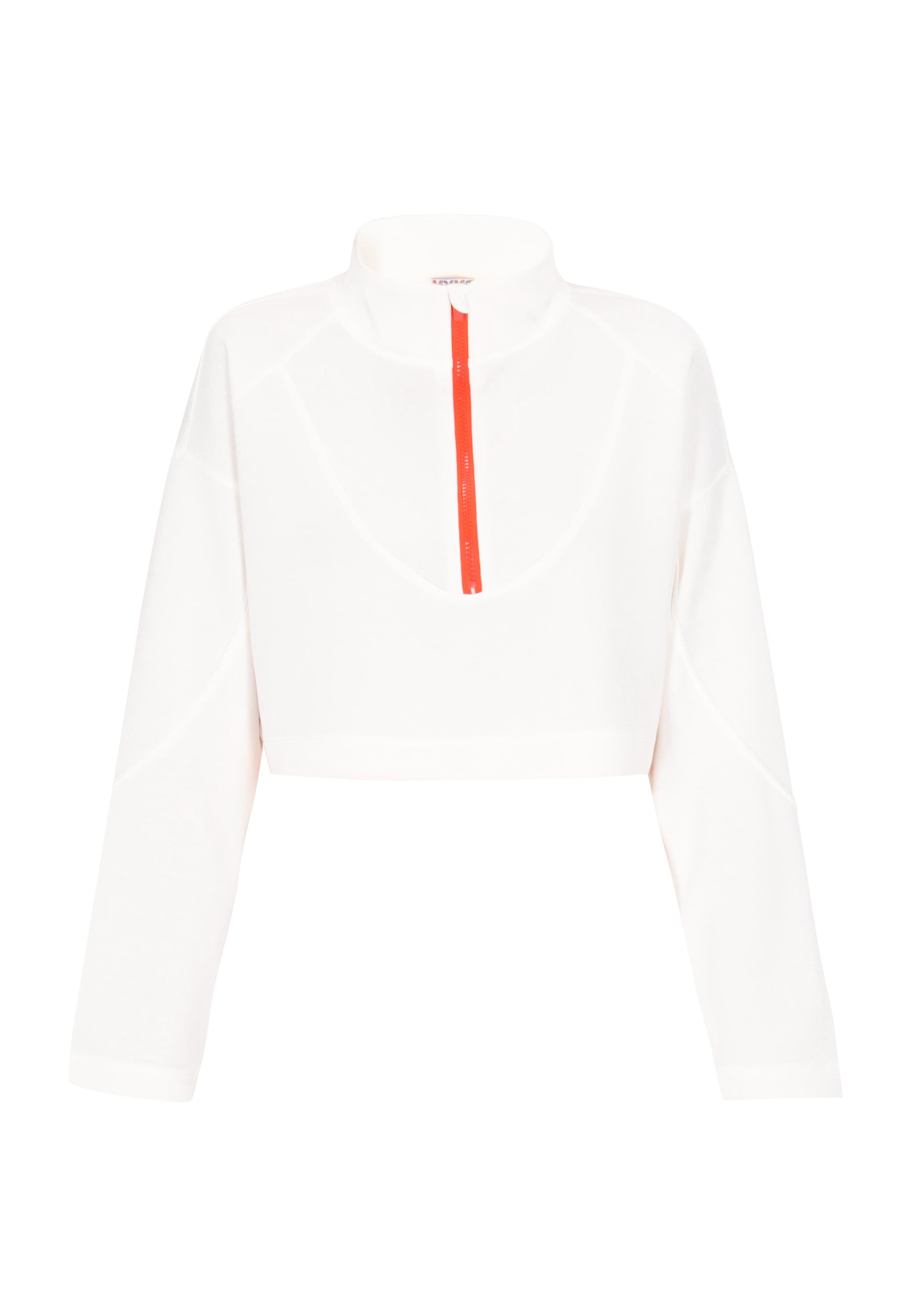 myMo ATHLSR Свитшот 'Fashion Look' в Белый: спереди