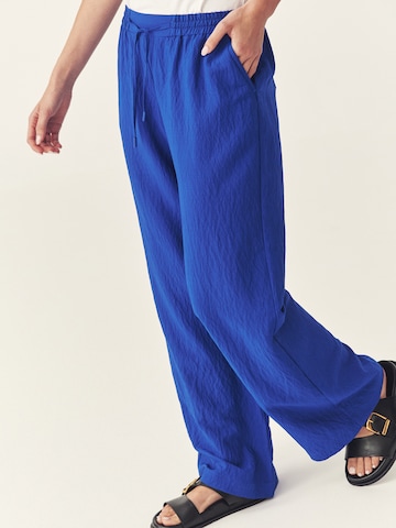 TATUUM Wide leg Broek 'Nimik' in Blauw