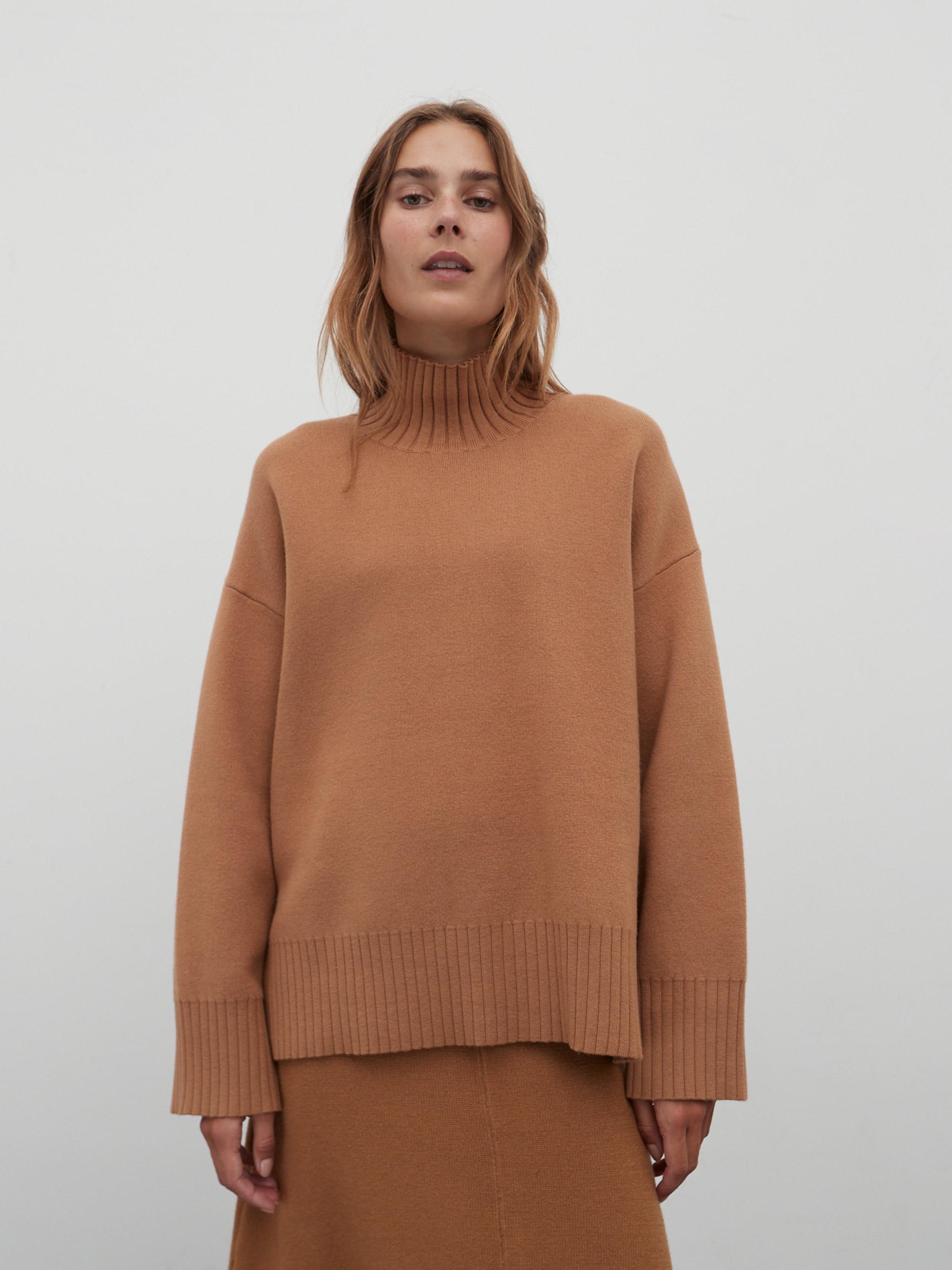 EDITED Producten Trui 'Liese' Karamel