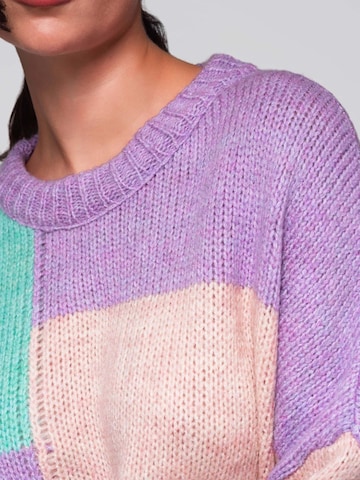 Ombre Svetr – fialová