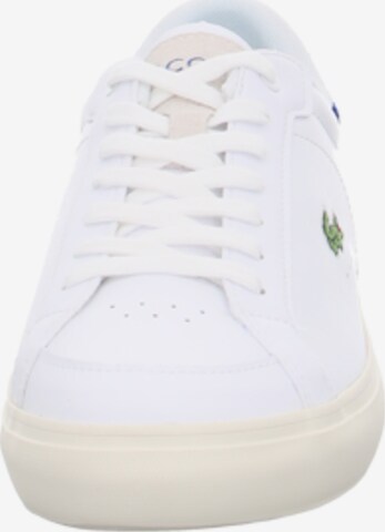 LACOSTE Sneakers laag 'Powercourt' in Wit