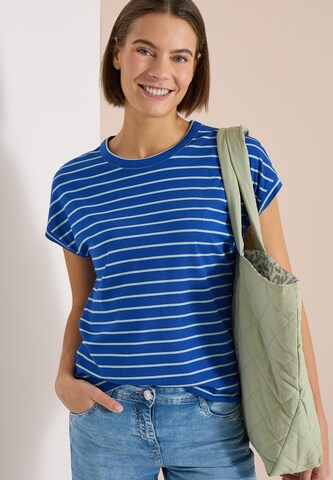 CECIL T-Shirt in Blau: Vorderseite