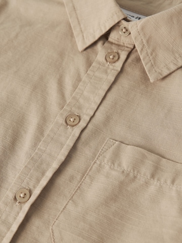 NAME IT Regular fit Button up shirt 'Filip' in Grey