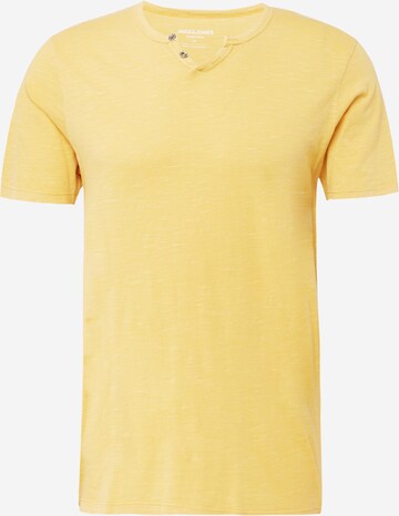 JACK & JONES Skjorte 'SPLIT' i gul: forside