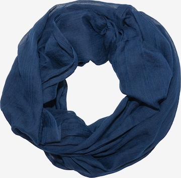 Seasons of April Tube Scarf 'Carina Uni' in Blue: front