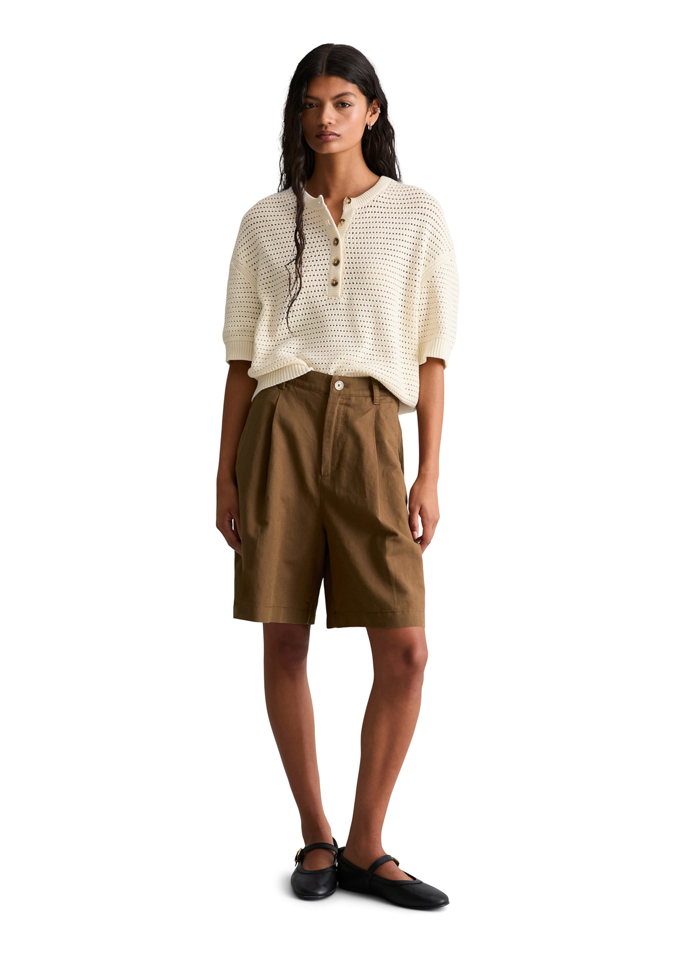 Marc O'Polo DENIM Regular Pants in Brown