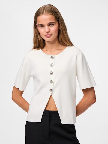 PIECES - Cárdigan en blanco: frente