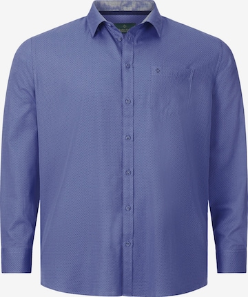 Charles Colby Regular fit Button Up Shirt 'Duke' in Blue: front