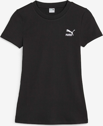 PUMA Shirt in Zwart: voorkant