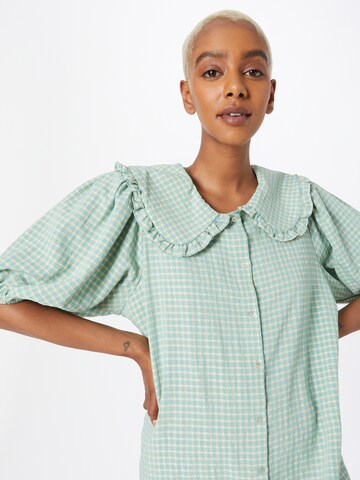 SISTERS POINT Shirt dress 'EFA' in Green