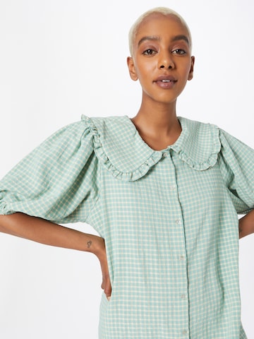 SISTERS POINT Shirt Dress 'EFA' in Green