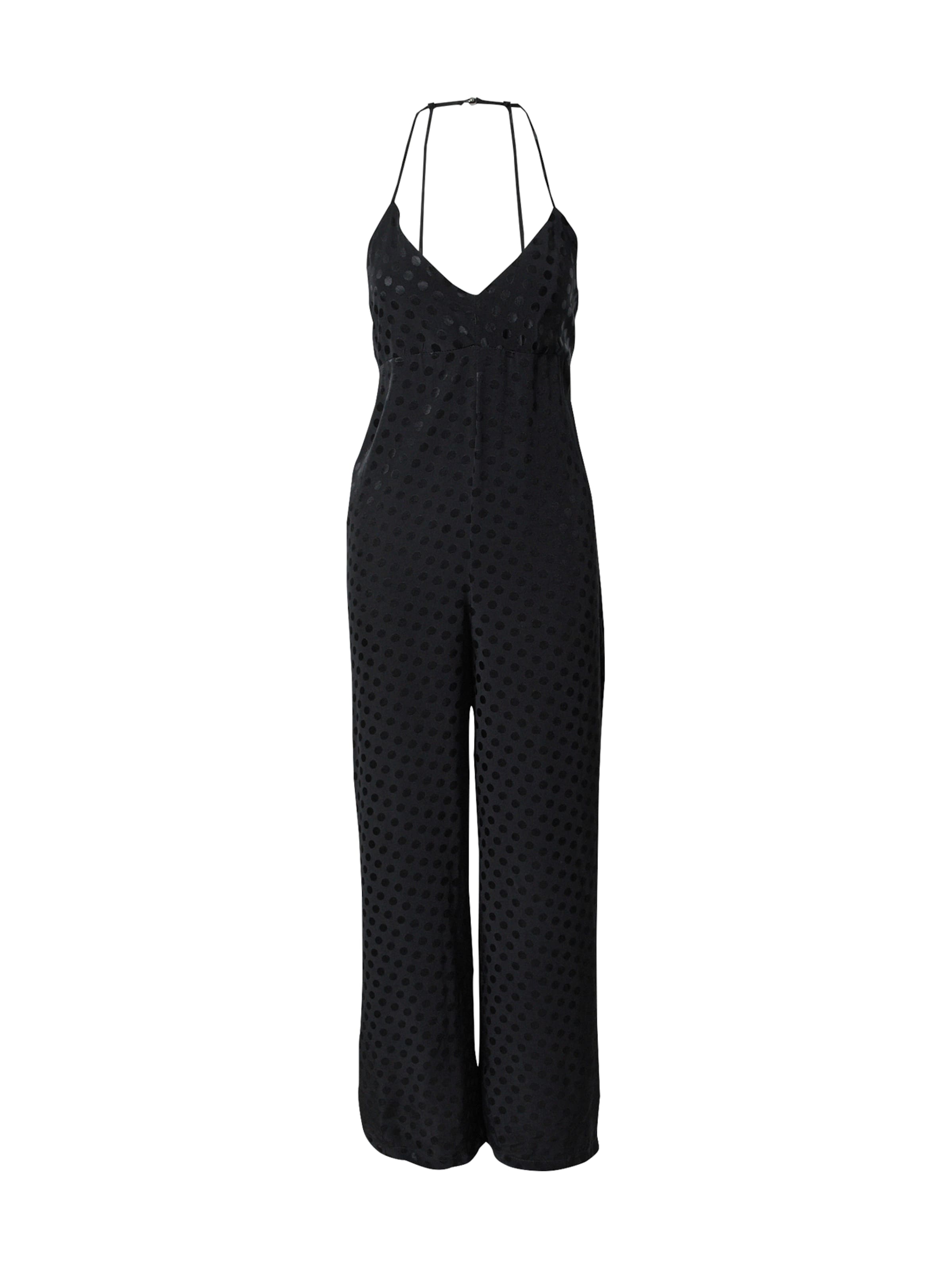 Tuta jumpsuit di River Island in nero: frontale