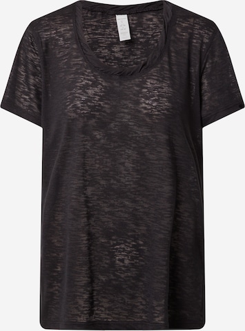 Marika Funkcionalna majica 'JANET' | črna barva: sprednja stran