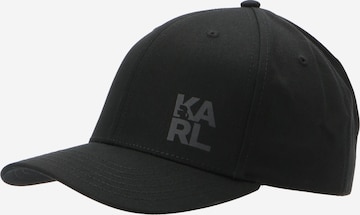 Karl Lagerfeld - Gorra en negro: frente