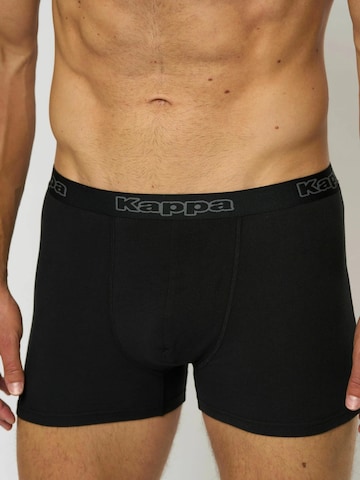 KAPPA Boxershorts 'Logo Sanavi' in Zwart