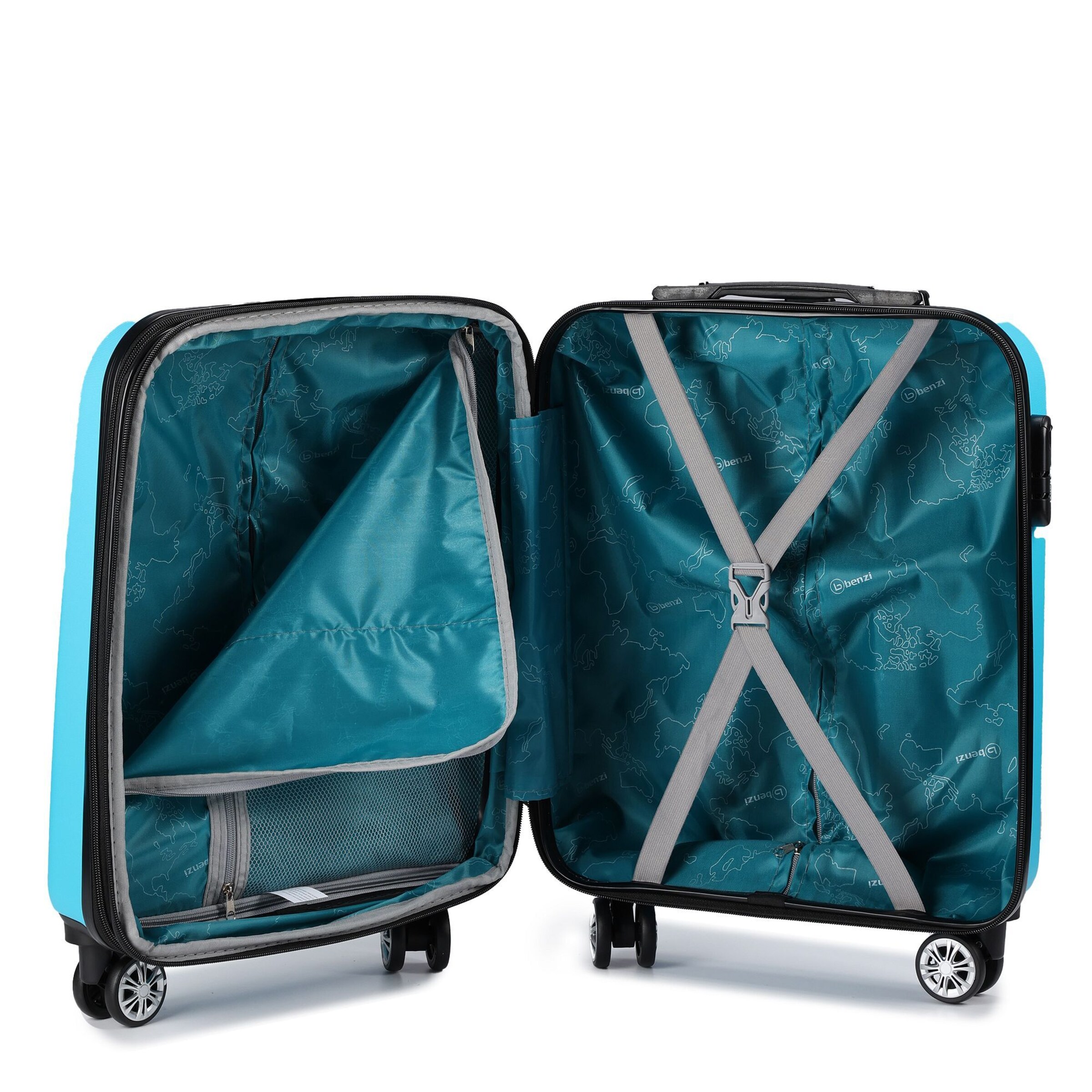 Benzi Trolley in Blauw