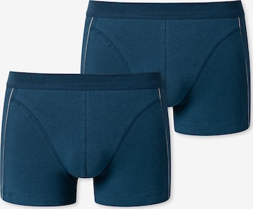 SCHIESSER Boxer shorts ' Comfort Fit ' in Blue: front