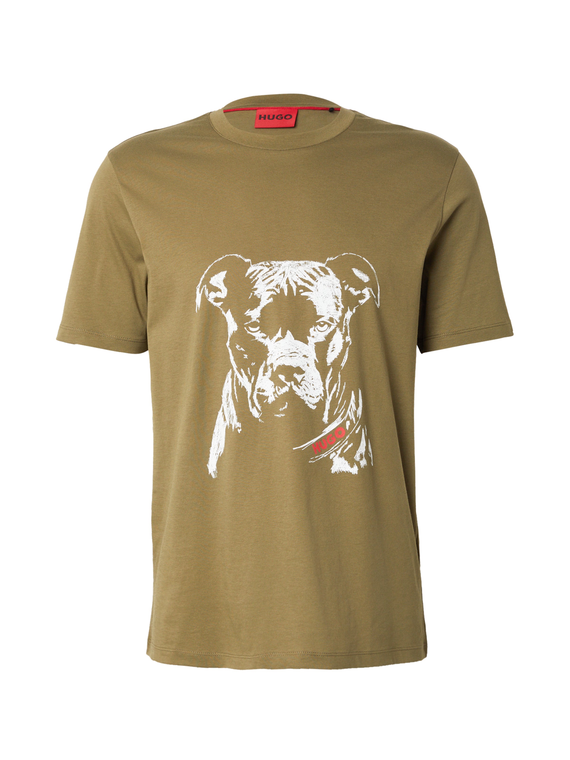 HUGO Shirt 'Dubrox' in Green: front