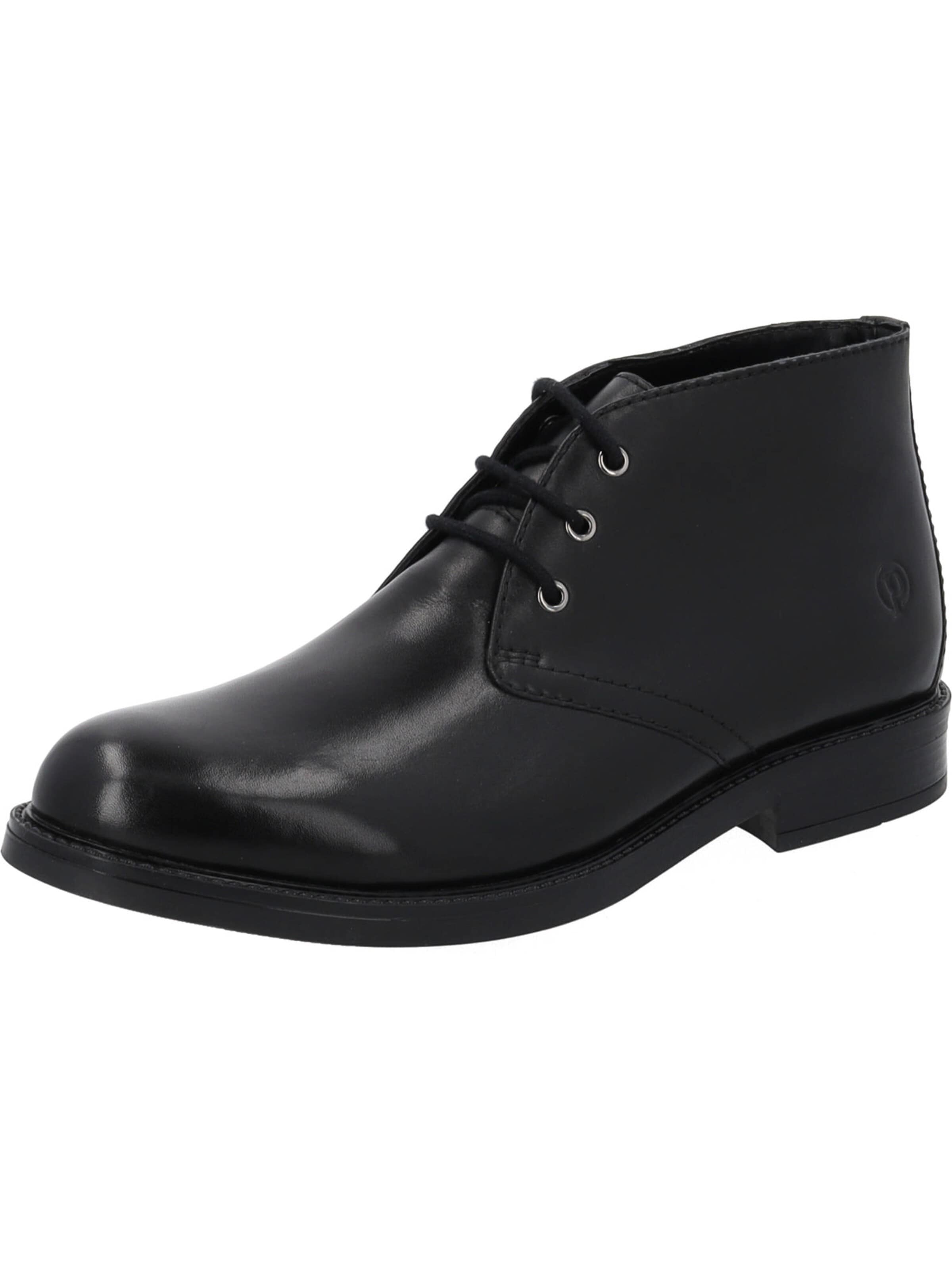 Palado Schnürschuh 'Palado Balran'‌‌‌‌‌‌ in Schwarz: Vorderseite