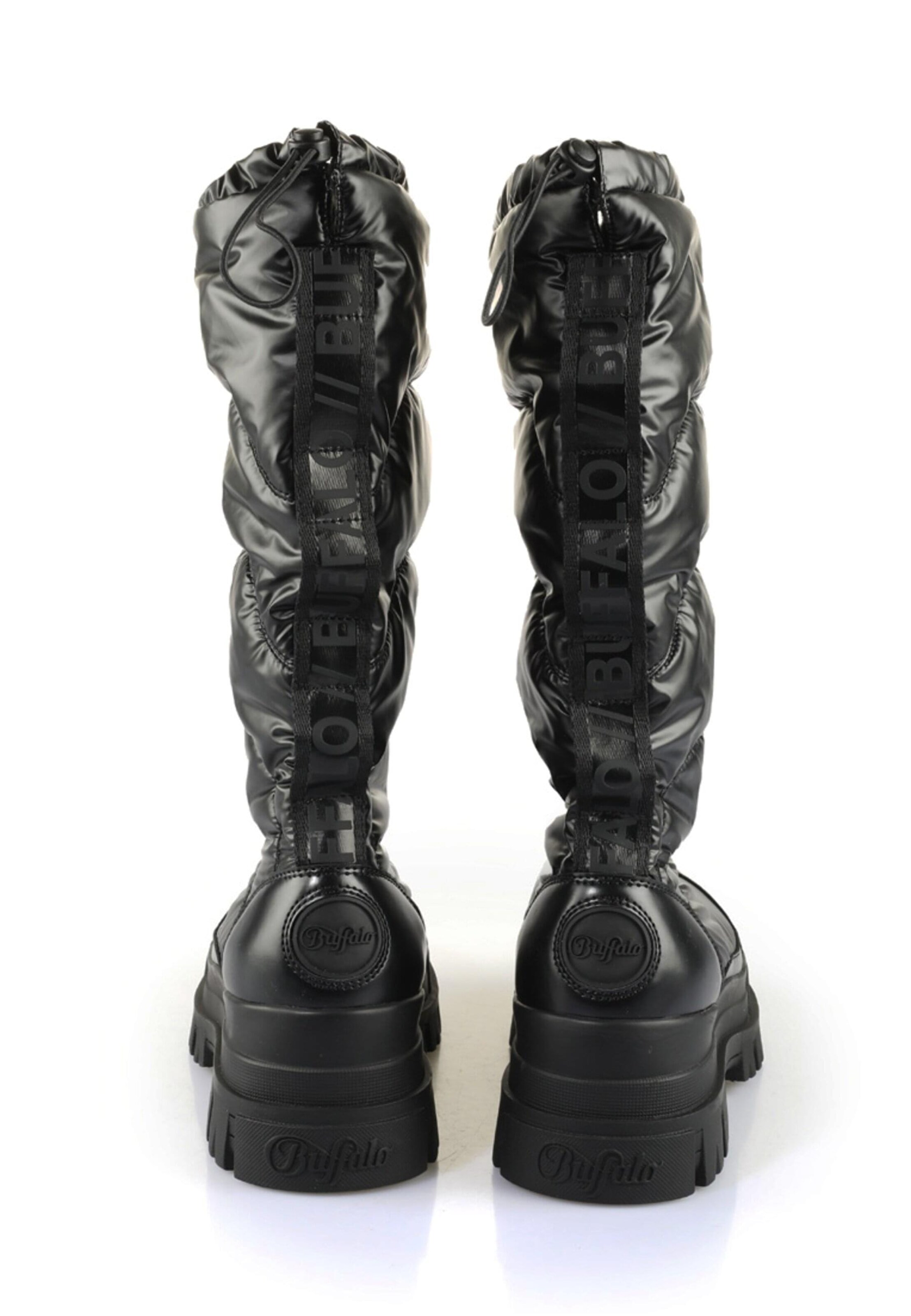 BUFFALO Snow Boots 'Aspha' in Black