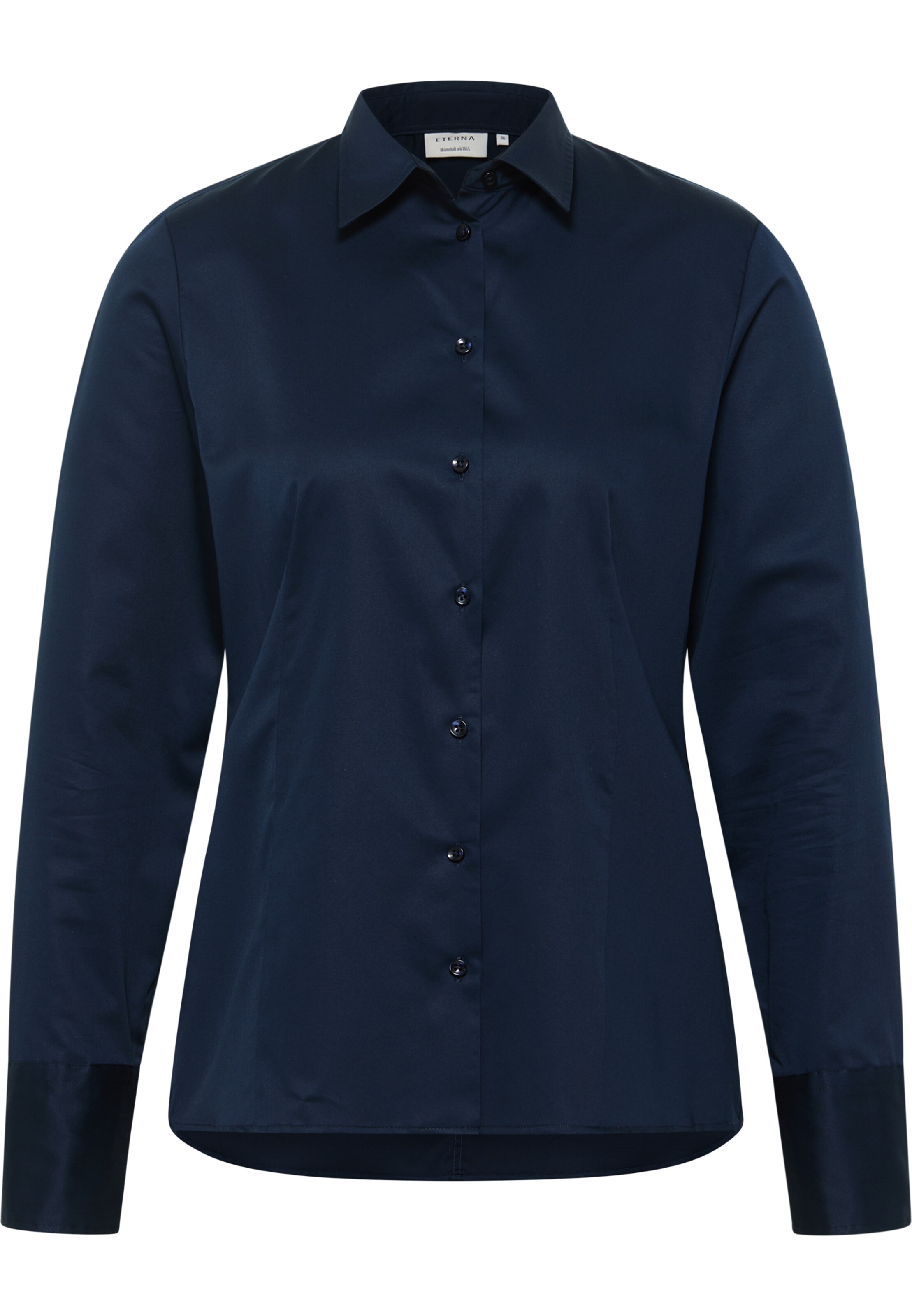 ETERNA Blouse in Blauw: voorkant
