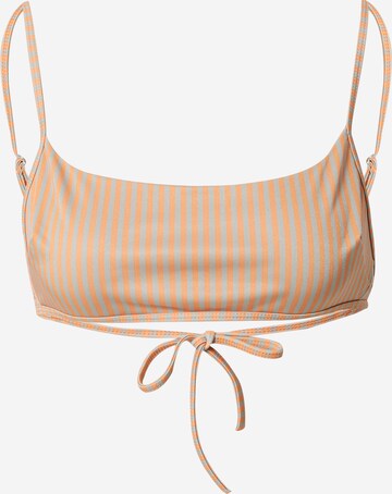 Samsøe Samsøe Bustier Bikinitop 'Leah' in Oranje: voorkant