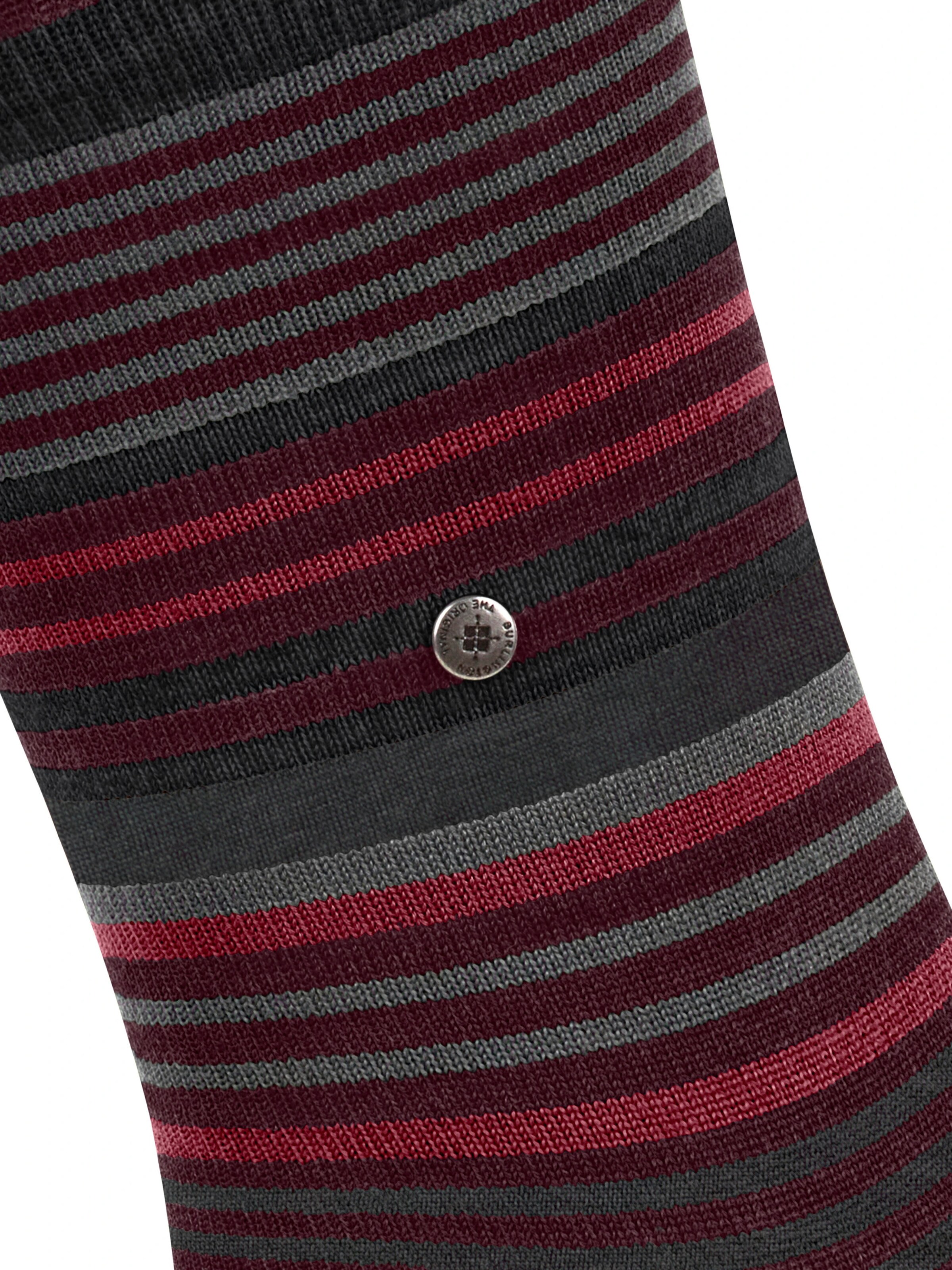 BURLINGTON Socks 'Stripe' in Red