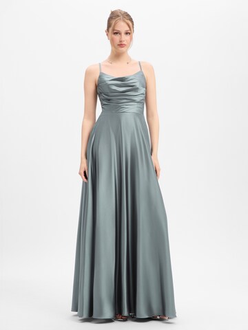 Robe de soirée Luxuar Fashion en vert : devant
