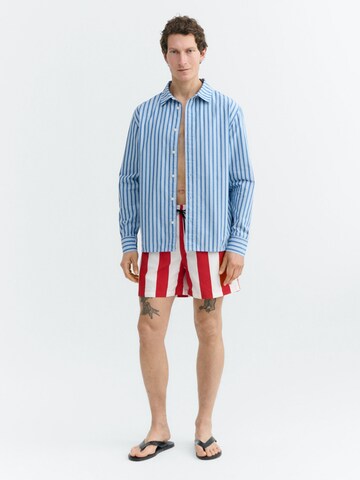 Thinking MU Board Shorts 'Limpopo' in Red